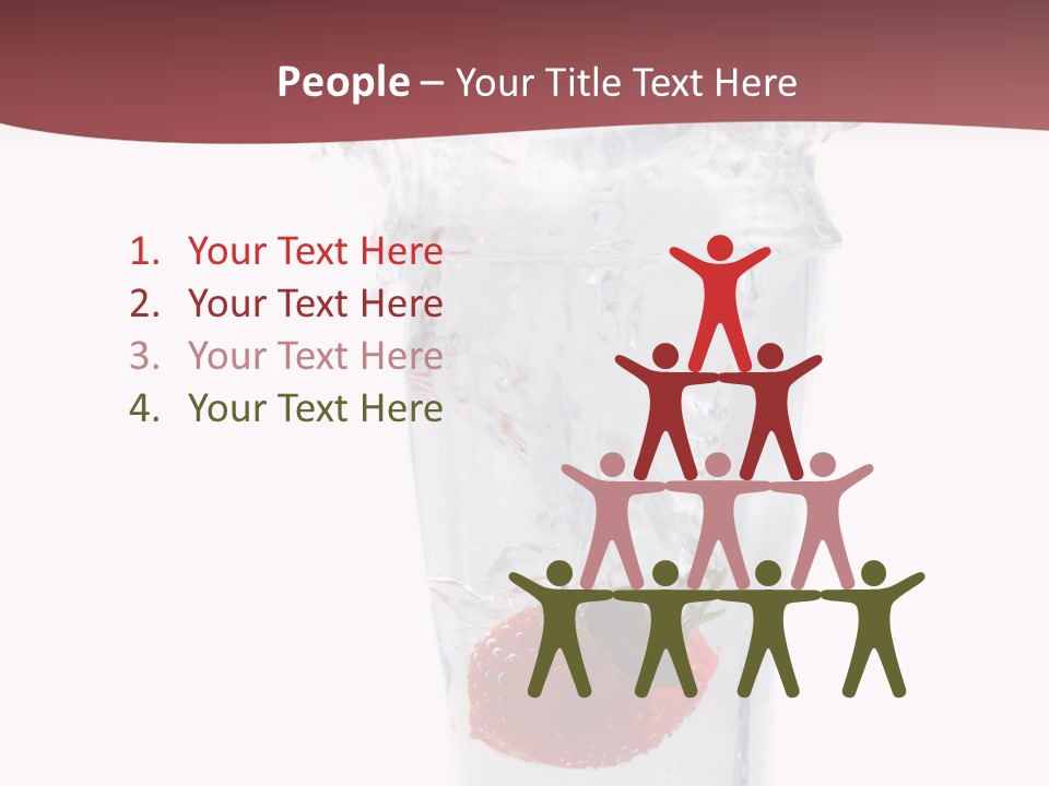 Modern Drink Beverage PowerPoint Template