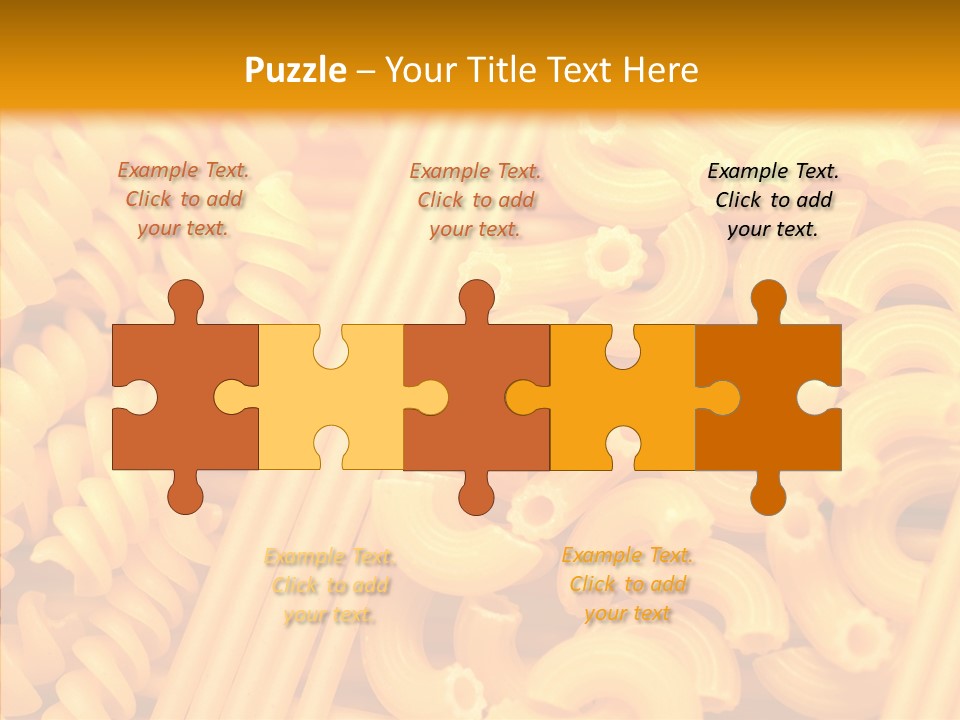 Dinner Sauce Vegetarian PowerPoint Template