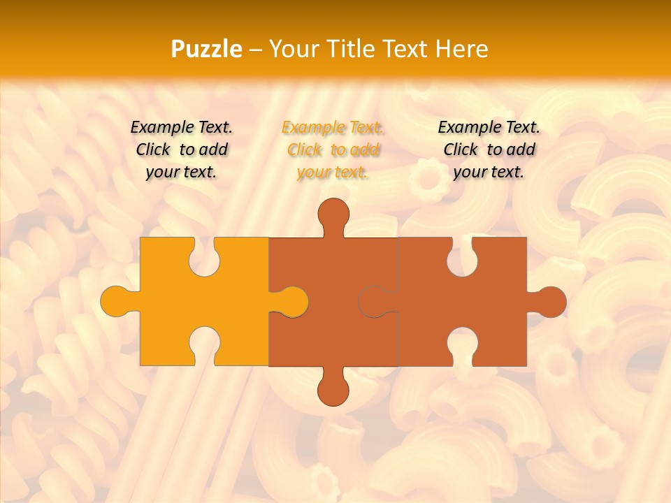 Dinner Sauce Vegetarian PowerPoint Template