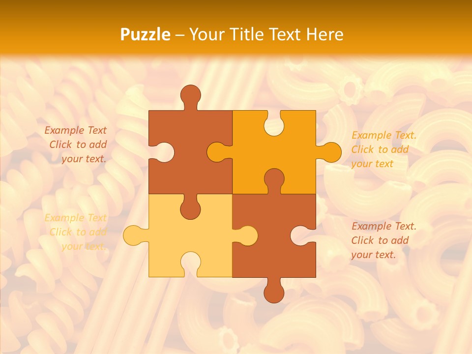 Dinner Sauce Vegetarian PowerPoint Template