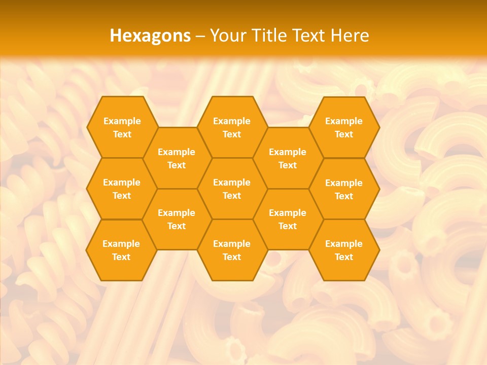 Dinner Sauce Vegetarian PowerPoint Template