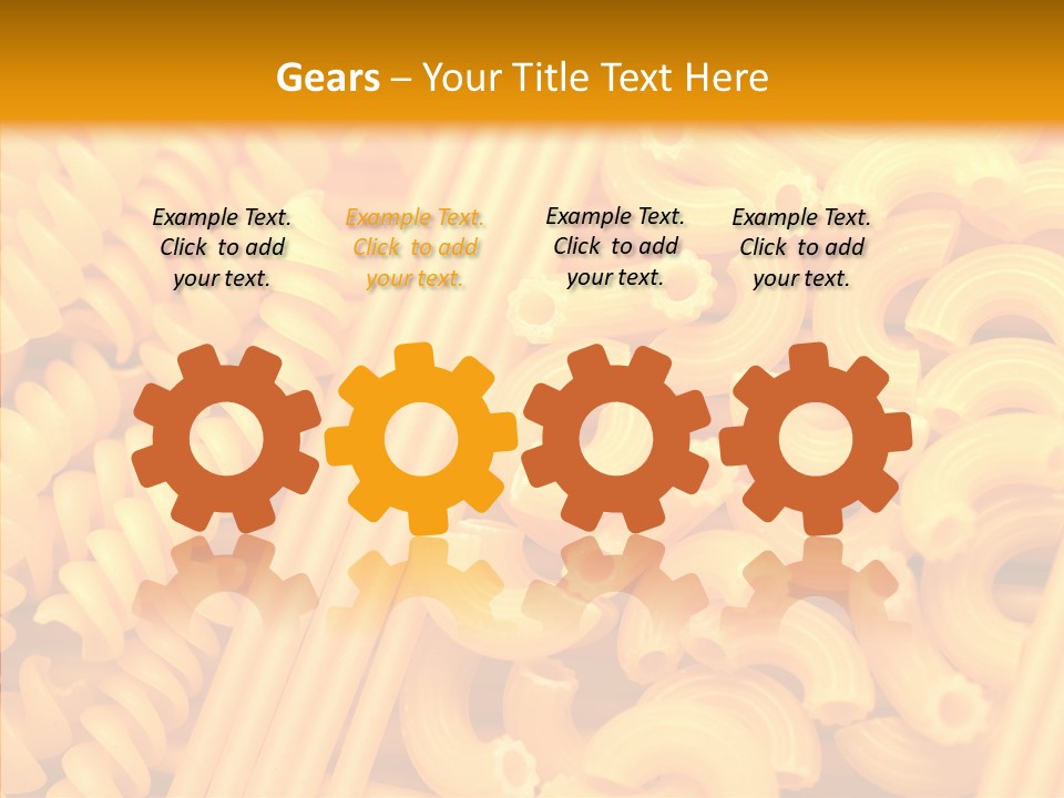 Dinner Sauce Vegetarian PowerPoint Template