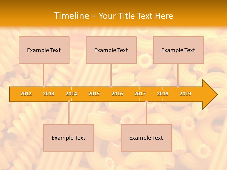 Dinner Sauce Vegetarian PowerPoint Template