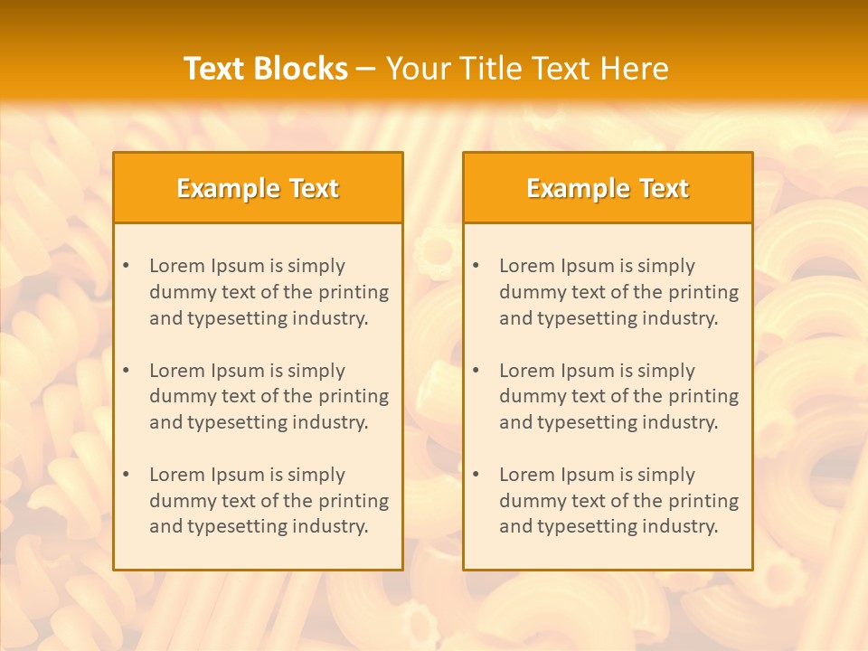 Dinner Sauce Vegetarian PowerPoint Template