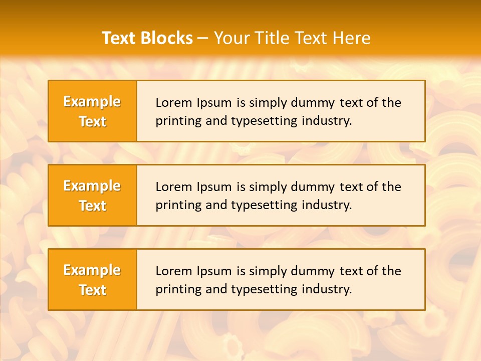 Dinner Sauce Vegetarian PowerPoint Template