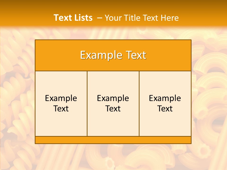 Dinner Sauce Vegetarian PowerPoint Template