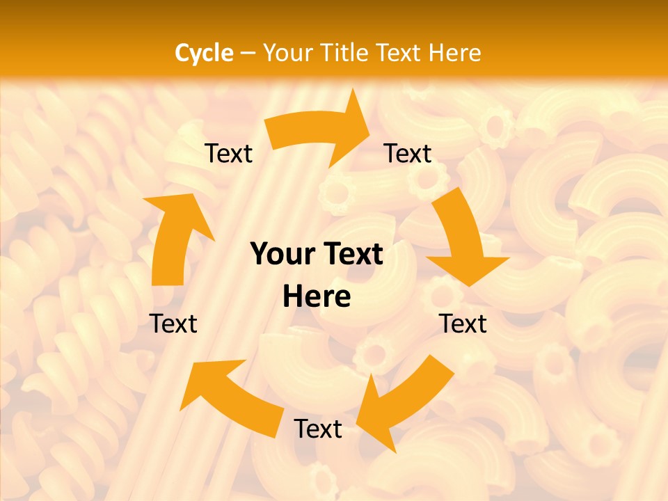 Dinner Sauce Vegetarian PowerPoint Template