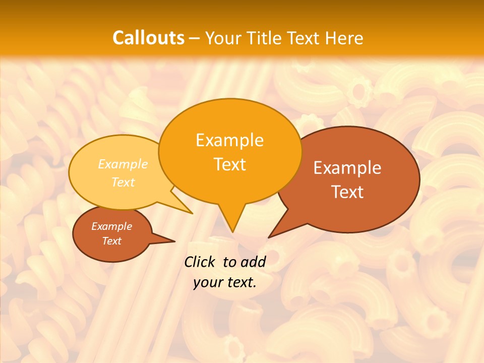 Dinner Sauce Vegetarian PowerPoint Template