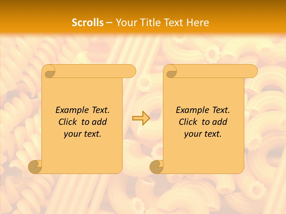Dinner Sauce Vegetarian PowerPoint Template