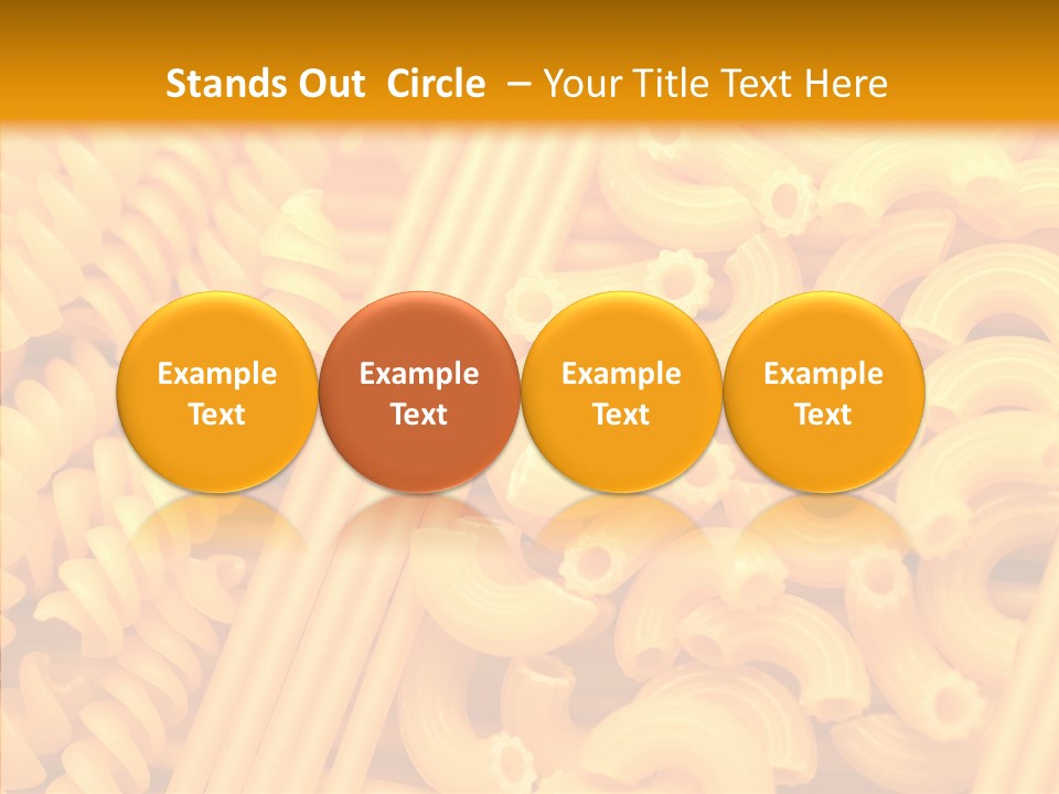 Dinner Sauce Vegetarian PowerPoint Template