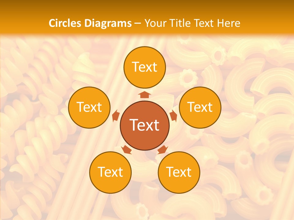 Dinner Sauce Vegetarian PowerPoint Template