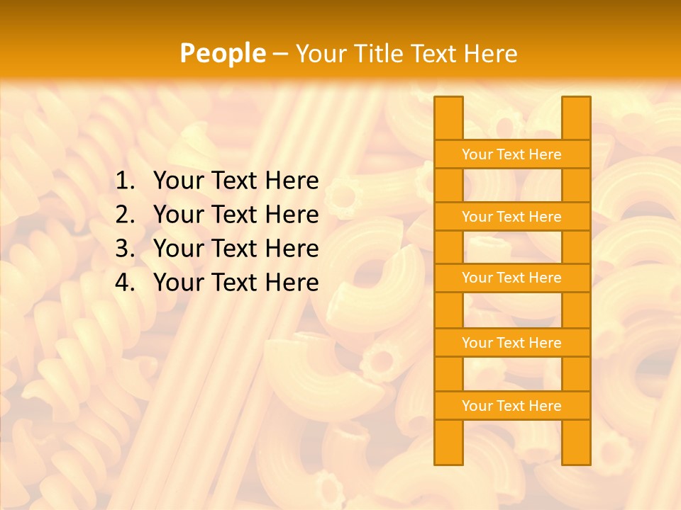 Dinner Sauce Vegetarian PowerPoint Template