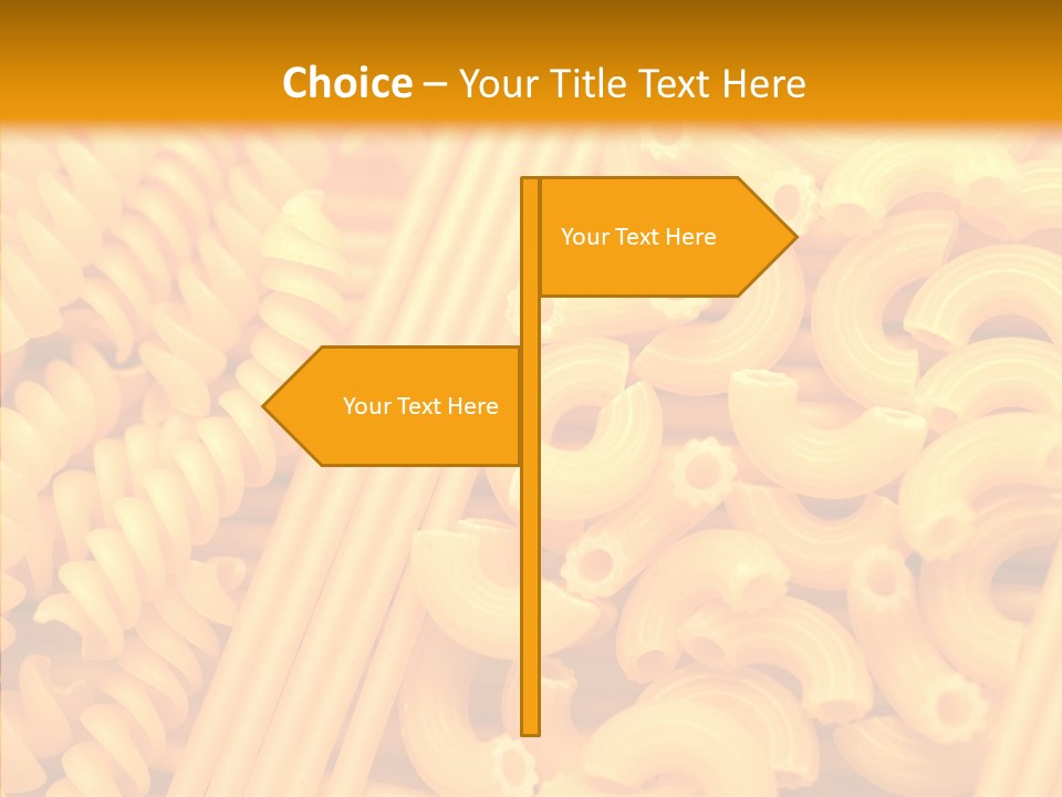 Dinner Sauce Vegetarian PowerPoint Template