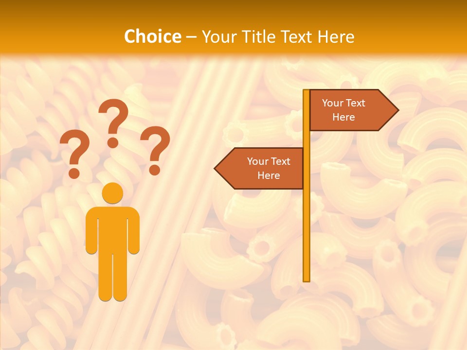 Dinner Sauce Vegetarian PowerPoint Template