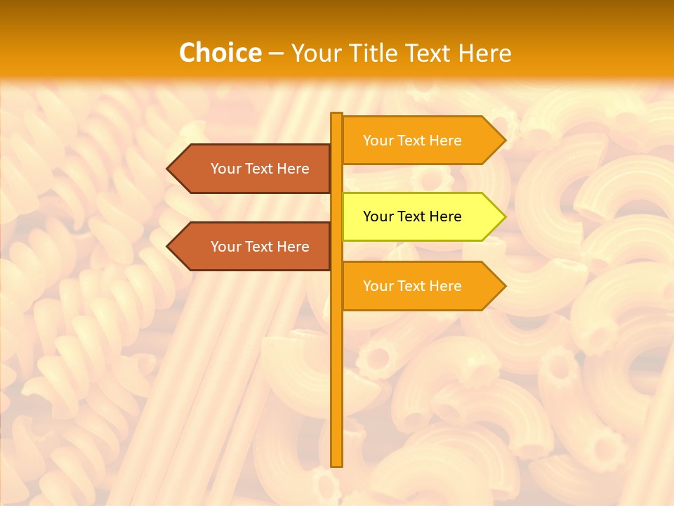 Dinner Sauce Vegetarian PowerPoint Template