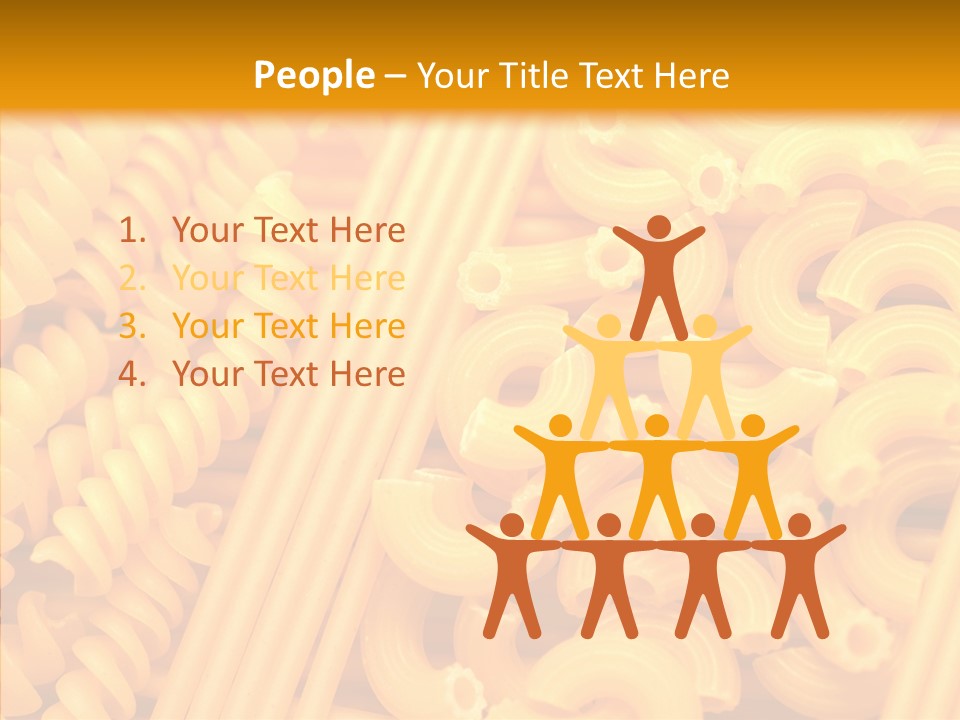 Dinner Sauce Vegetarian PowerPoint Template