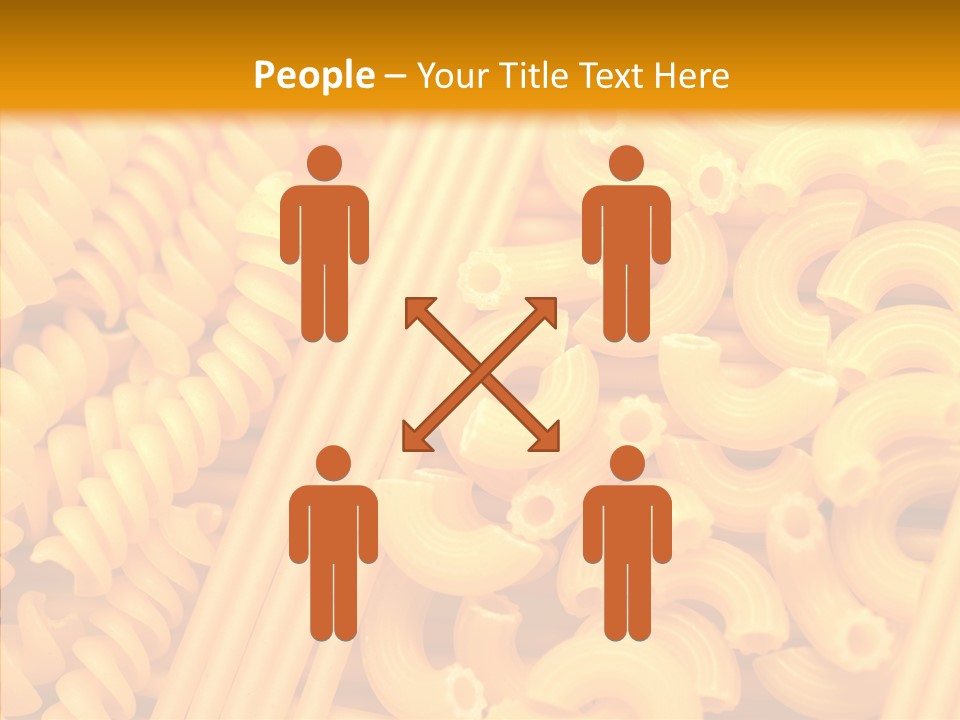 Dinner Sauce Vegetarian PowerPoint Template