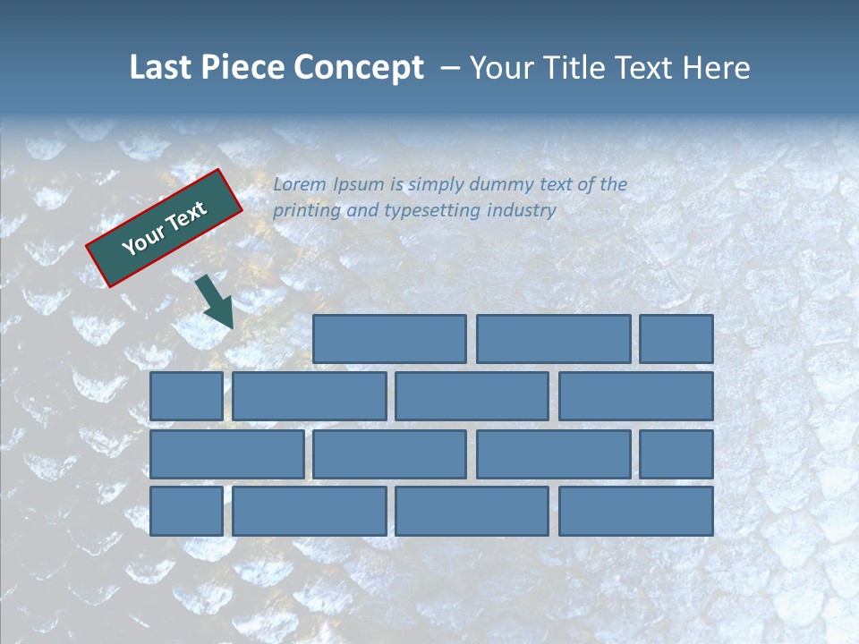 Skin Fish Silver PowerPoint Template