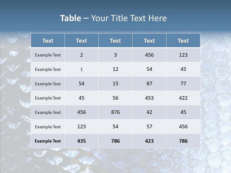 Skin Fish Silver PowerPoint Template