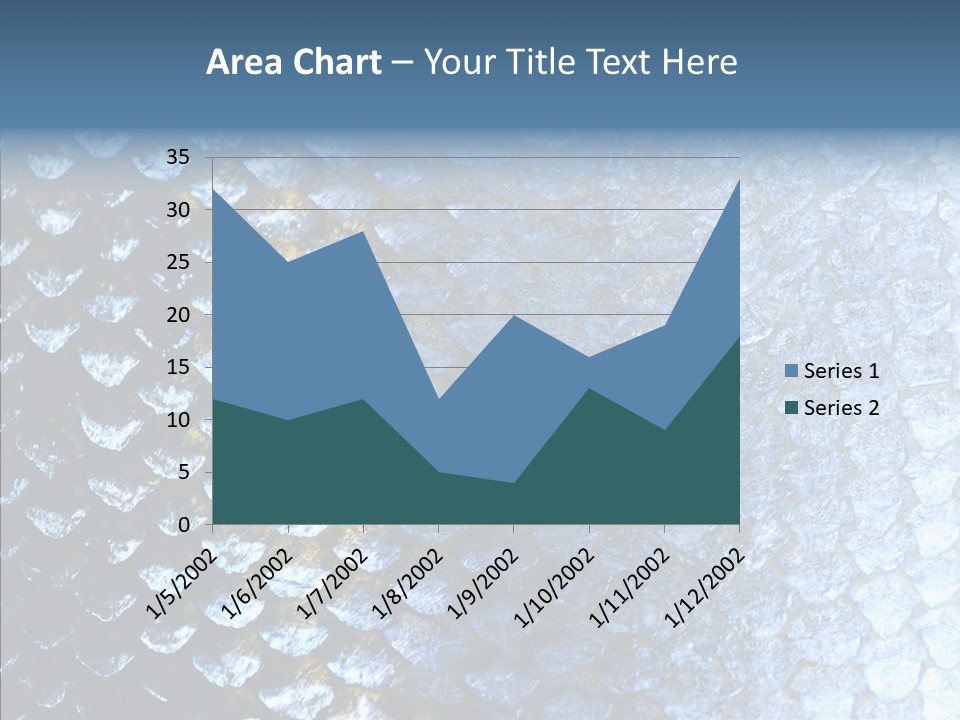 Skin Fish Silver PowerPoint Template