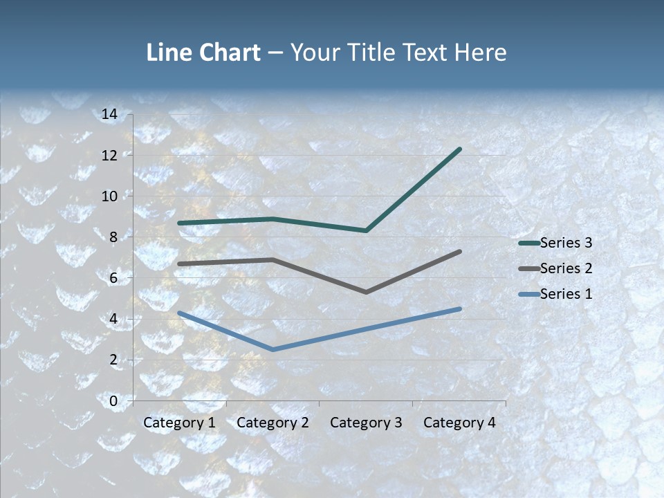 Skin Fish Silver PowerPoint Template