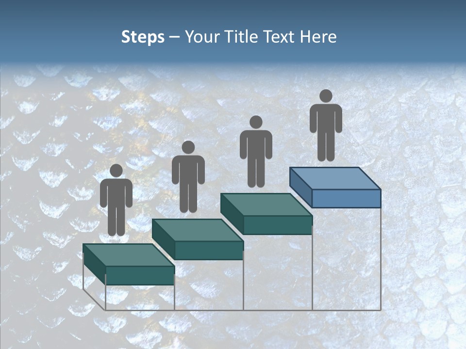 Skin Fish Silver PowerPoint Template