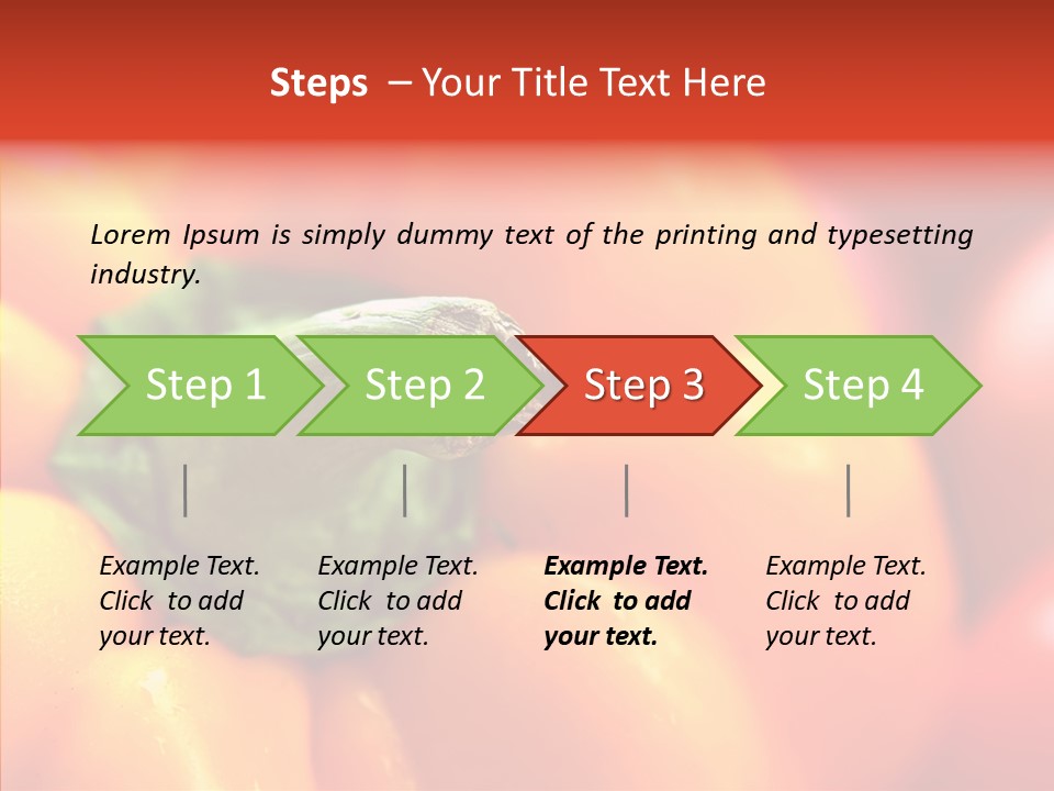 Bunches Breakfast Juice PowerPoint Template