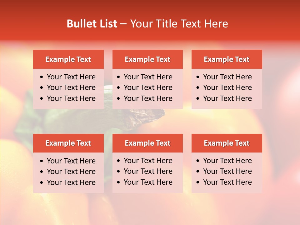 Bunches Breakfast Juice PowerPoint Template