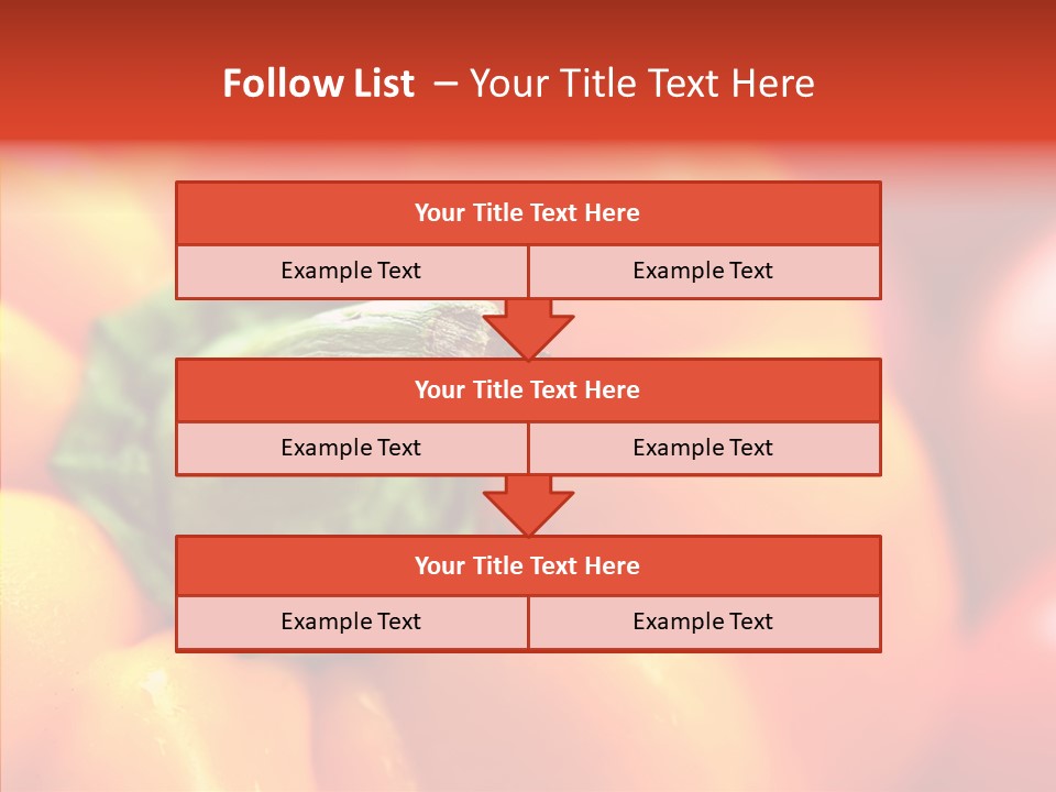 Bunches Breakfast Juice PowerPoint Template