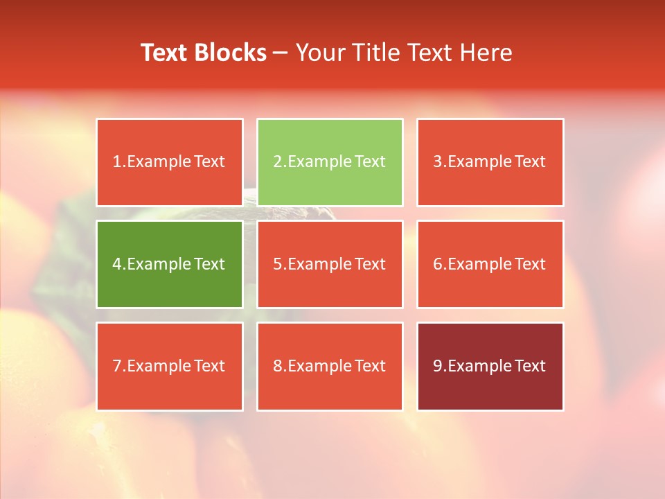 Bunches Breakfast Juice PowerPoint Template