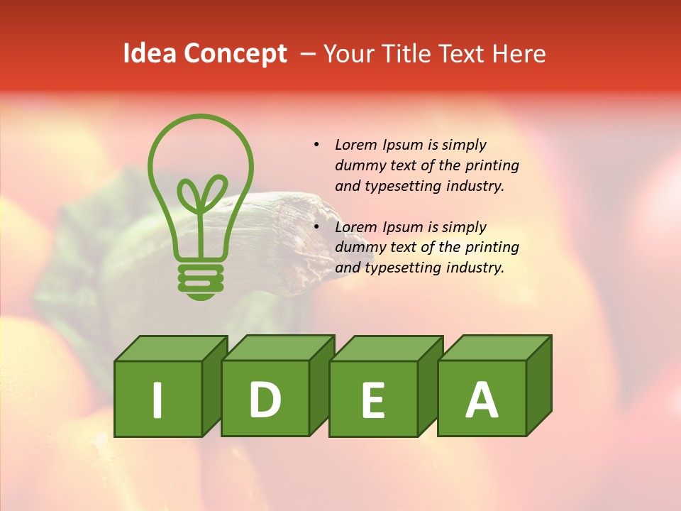 Bunches Breakfast Juice PowerPoint Template