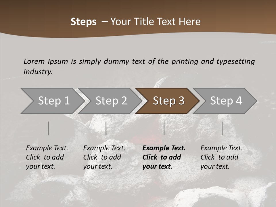 Nature Cozy Broil PowerPoint Template