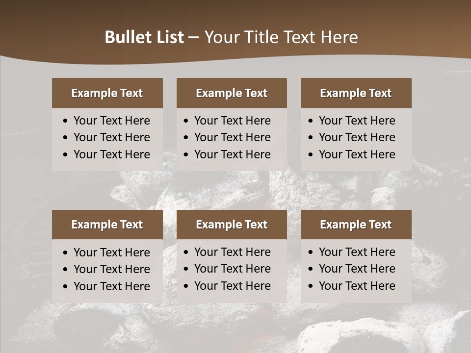 Nature Cozy Broil PowerPoint Template