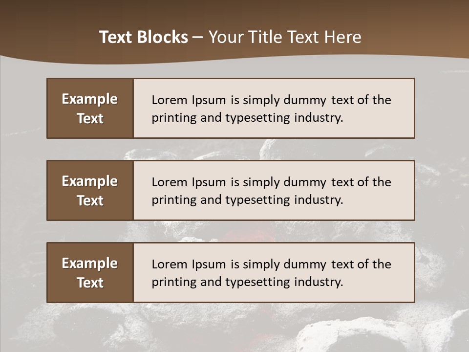 Nature Cozy Broil PowerPoint Template