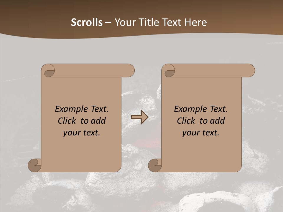 Nature Cozy Broil PowerPoint Template