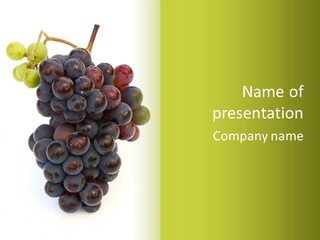 Drink Plant Red PowerPoint Template