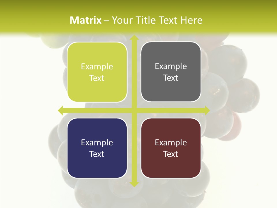 Drink Plant Red PowerPoint Template