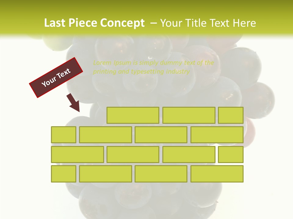 Drink Plant Red PowerPoint Template