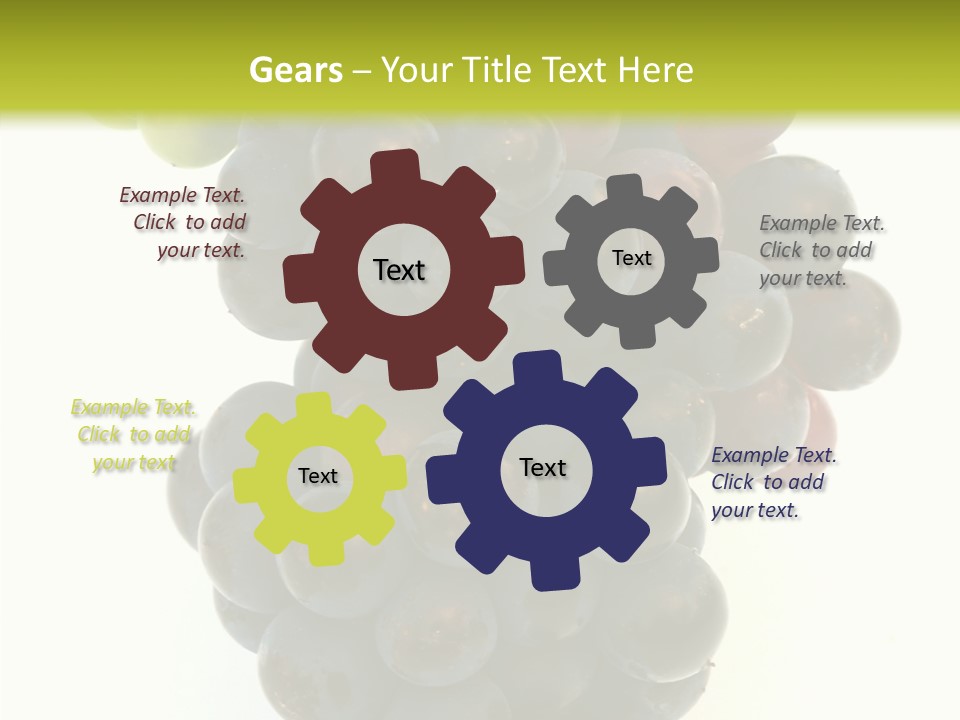 Drink Plant Red PowerPoint Template