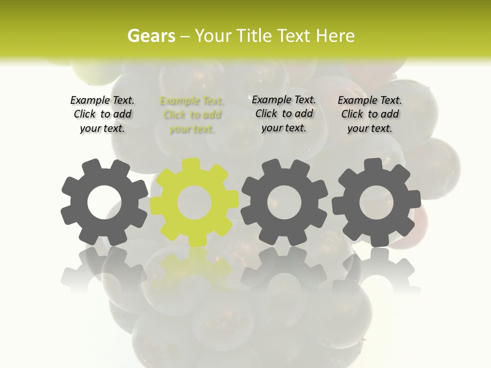 Drink Plant Red PowerPoint Template