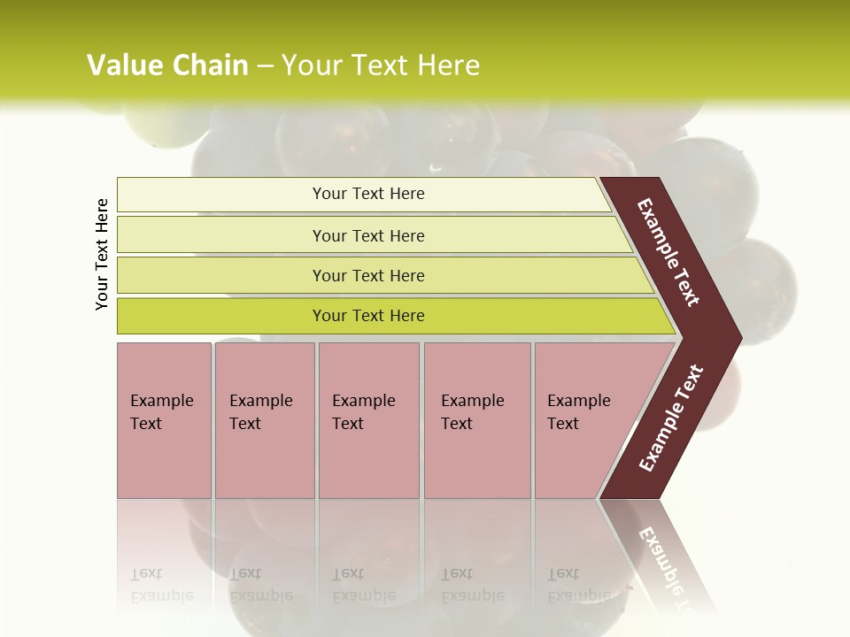 Drink Plant Red PowerPoint Template