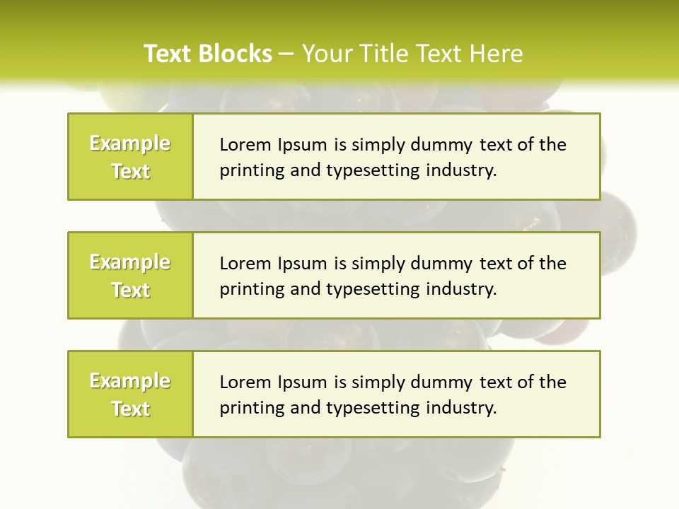 Drink Plant Red PowerPoint Template