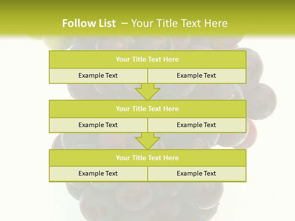 Drink Plant Red PowerPoint Template
