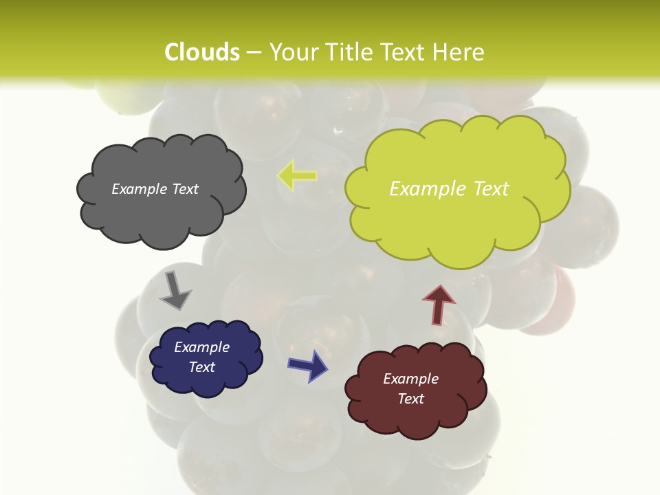Drink Plant Red PowerPoint Template