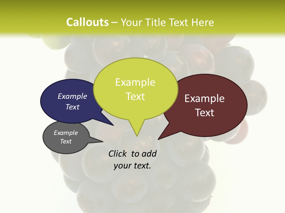 Drink Plant Red PowerPoint Template