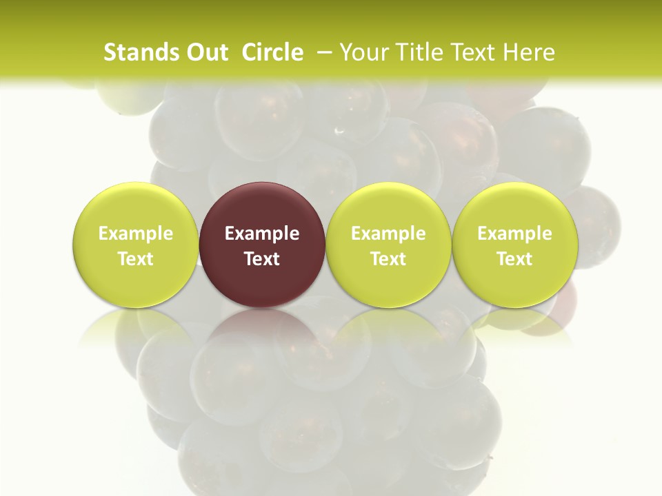 Drink Plant Red PowerPoint Template