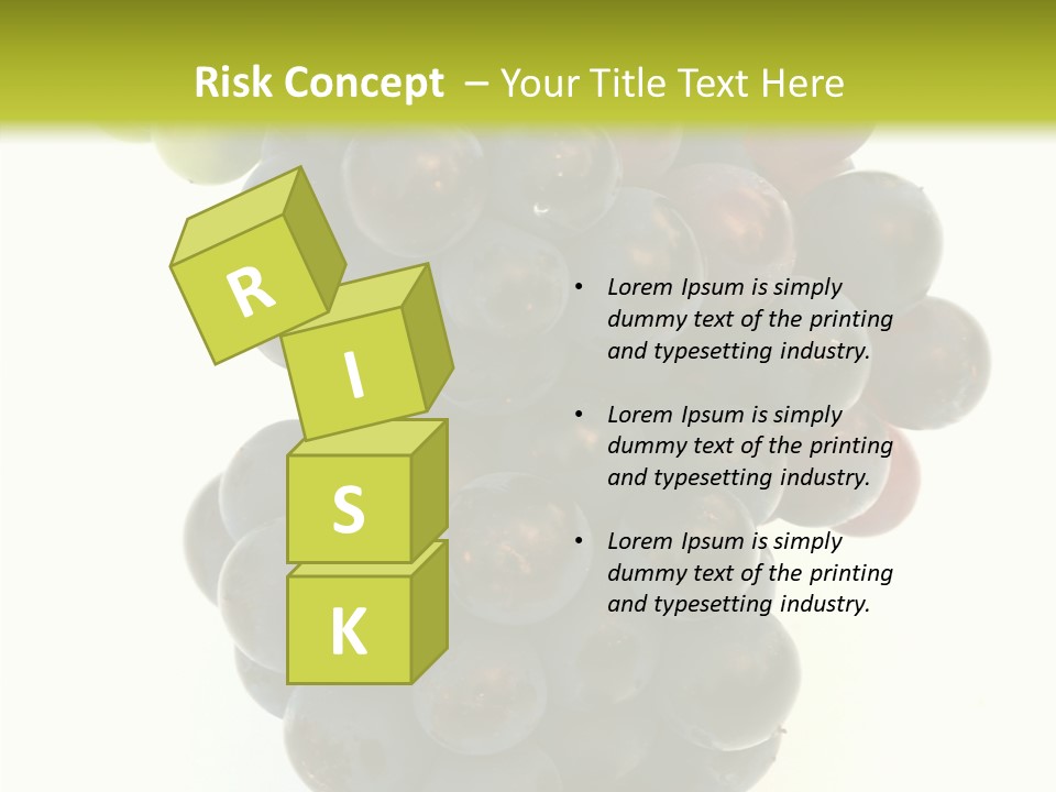 Drink Plant Red PowerPoint Template