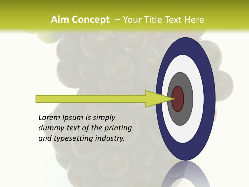 Drink Plant Red PowerPoint Template