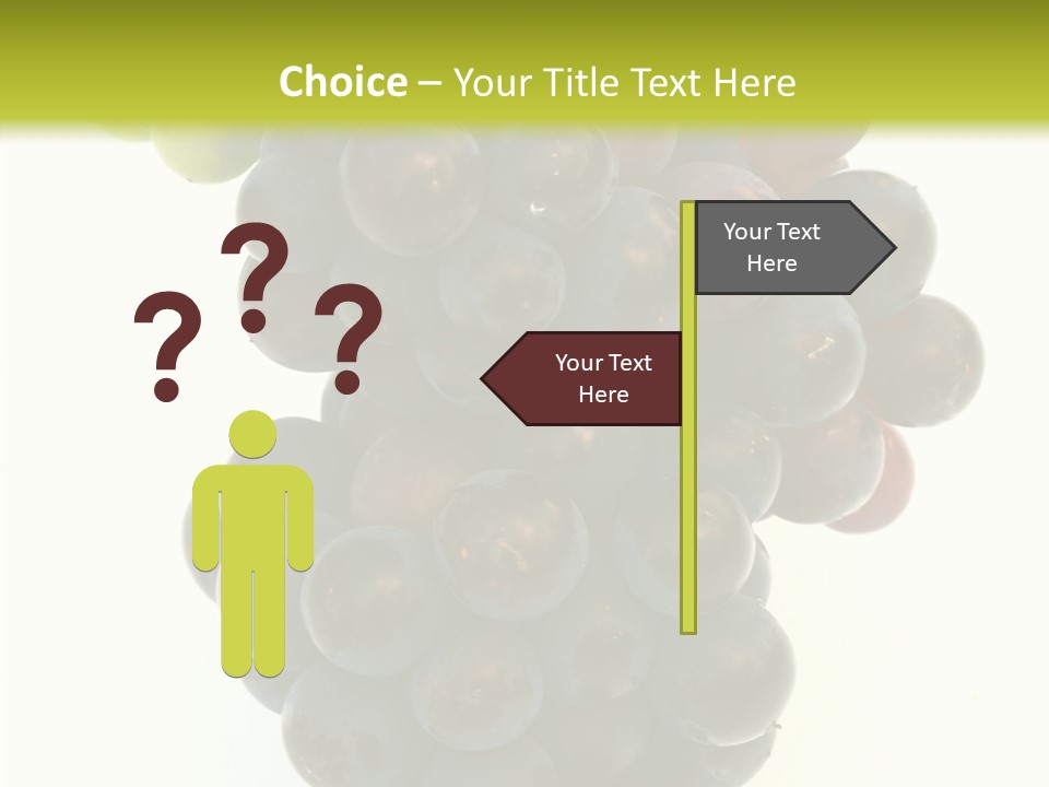 Drink Plant Red PowerPoint Template