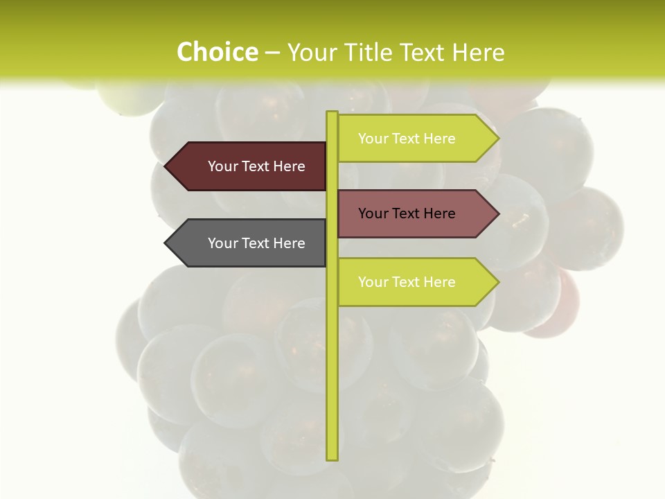 Drink Plant Red PowerPoint Template